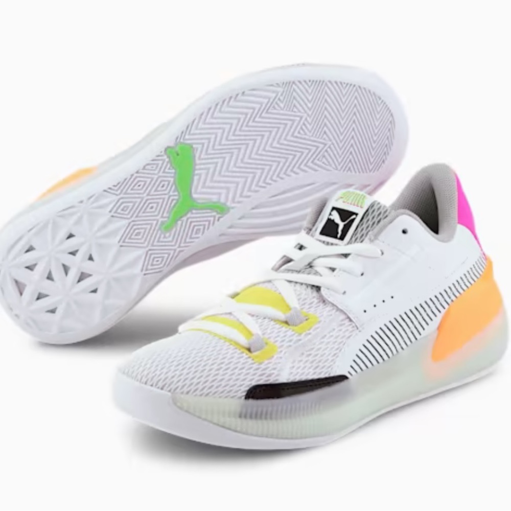 New In Box, Puma, Size 11, Clyde Hardwood Retro Fantasy